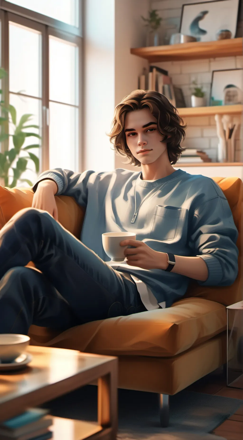 ai character: Liam background