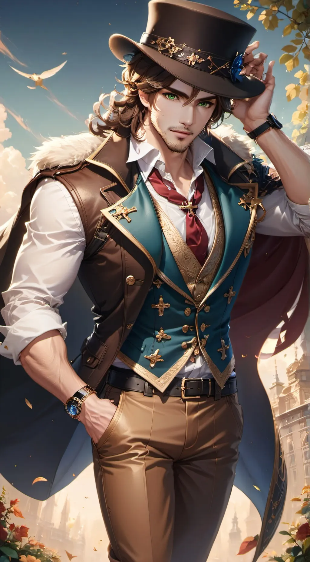 ai character: Rob background