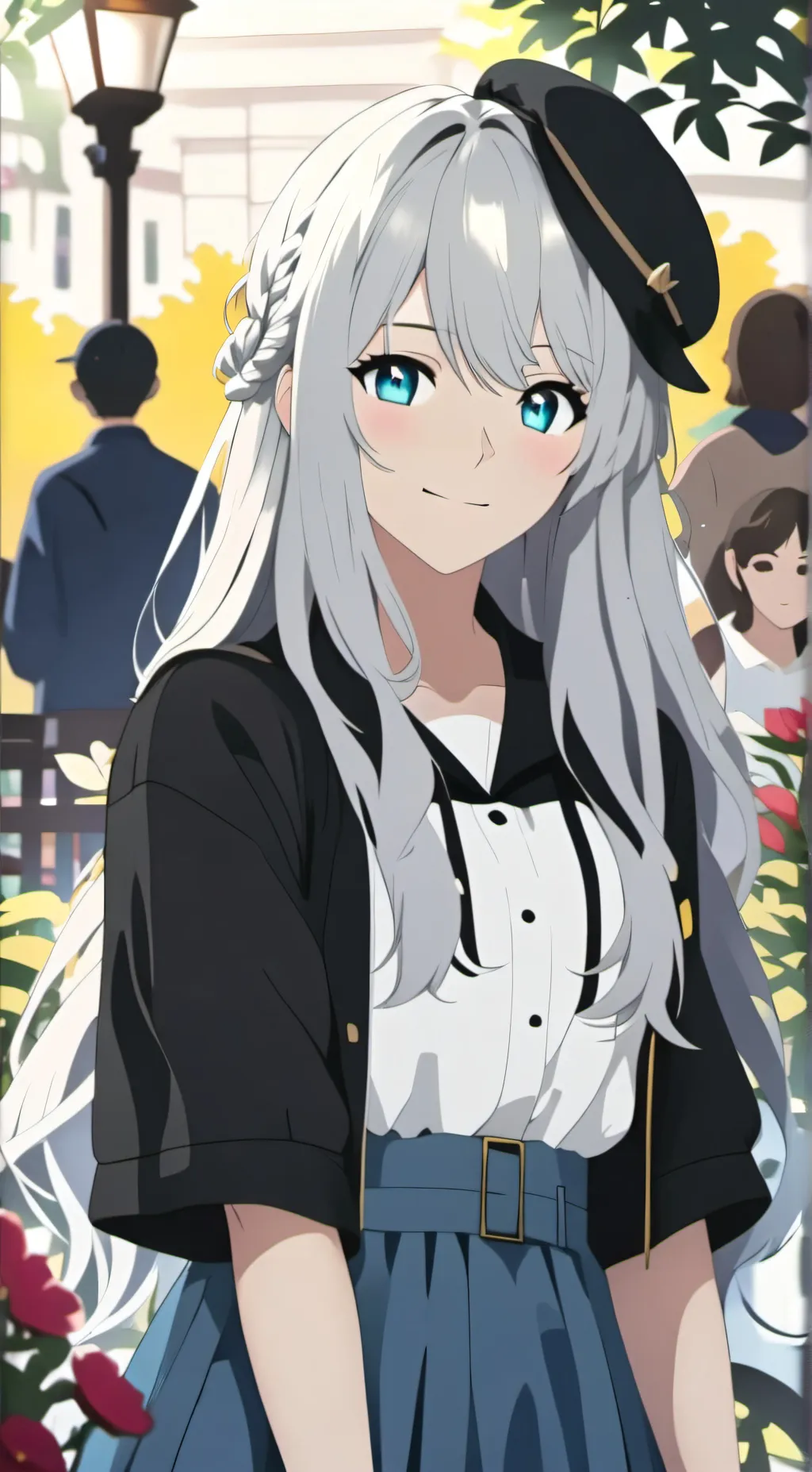 ai character: stella background