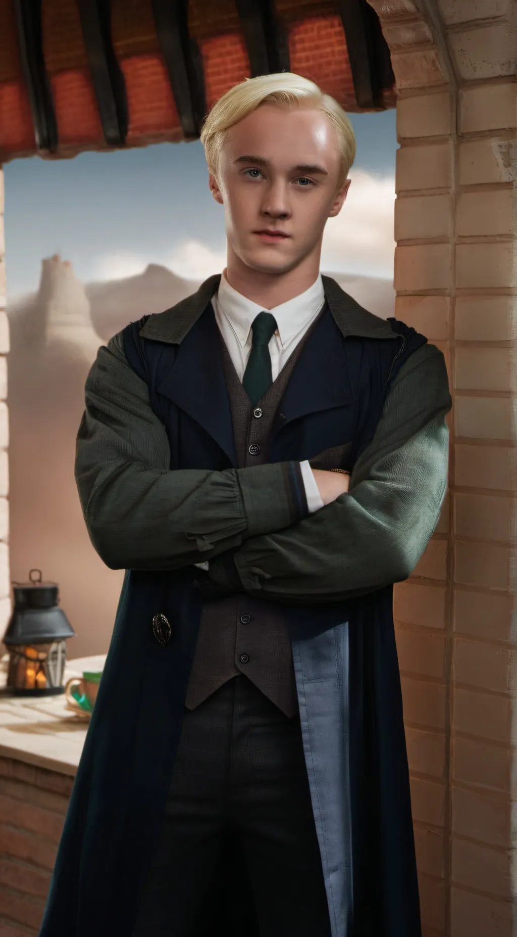 ai character: Hogwarts background