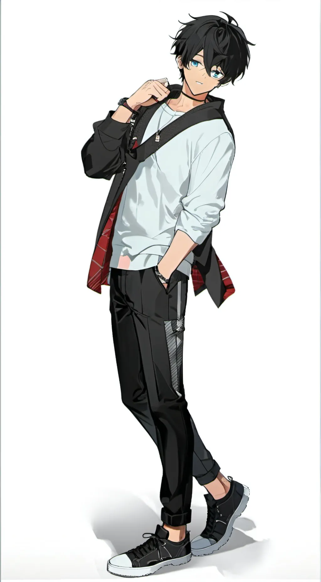 ai character: E̳v̳a̳n̳ background