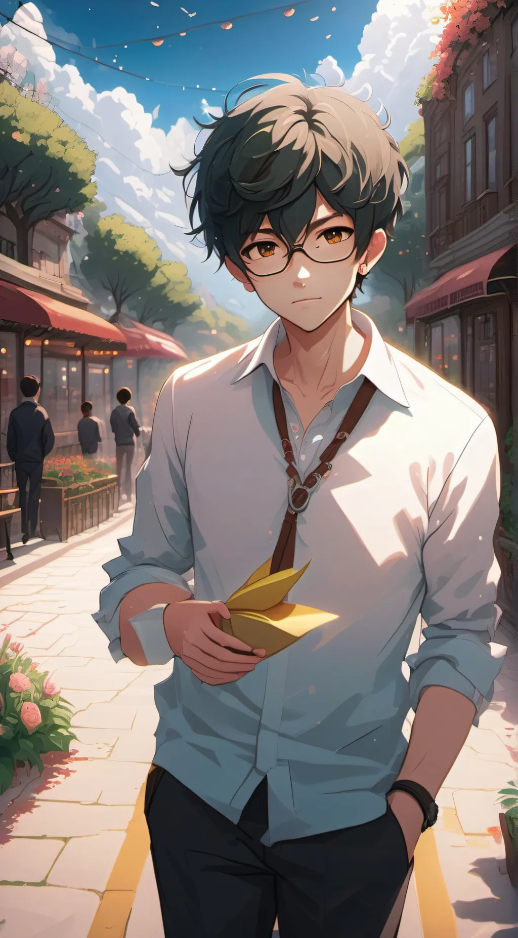 ai character: Bartholomew  background