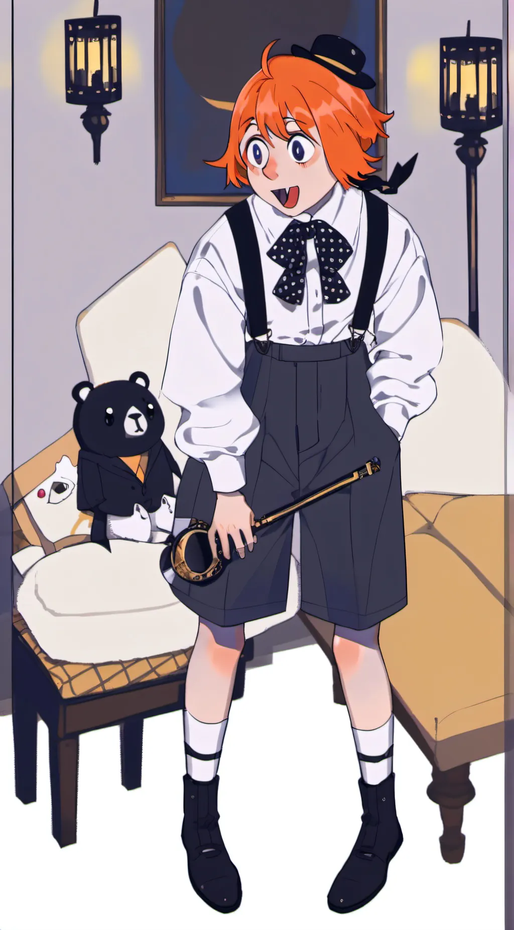 ai character: Aney background