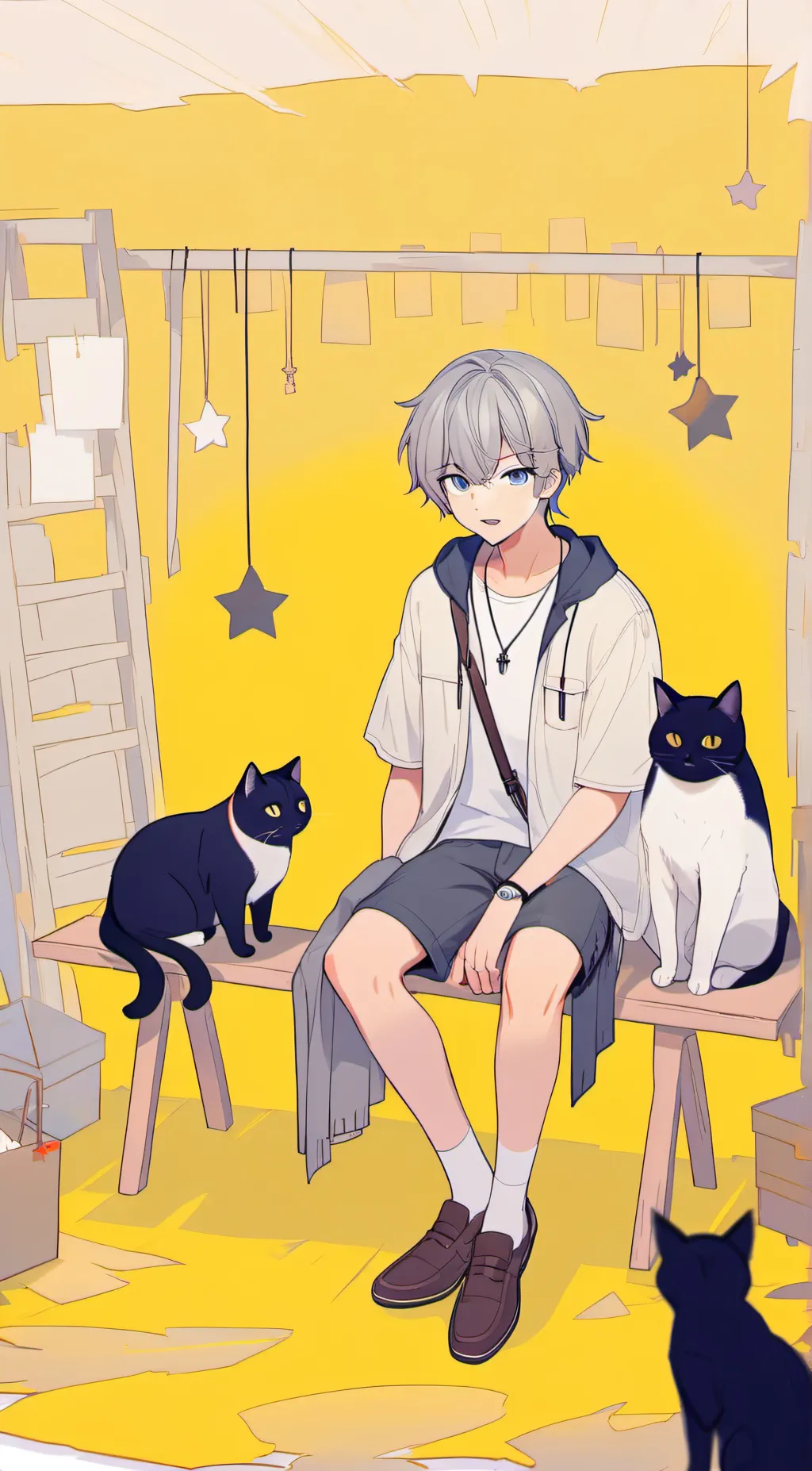 ai character: Micheal background