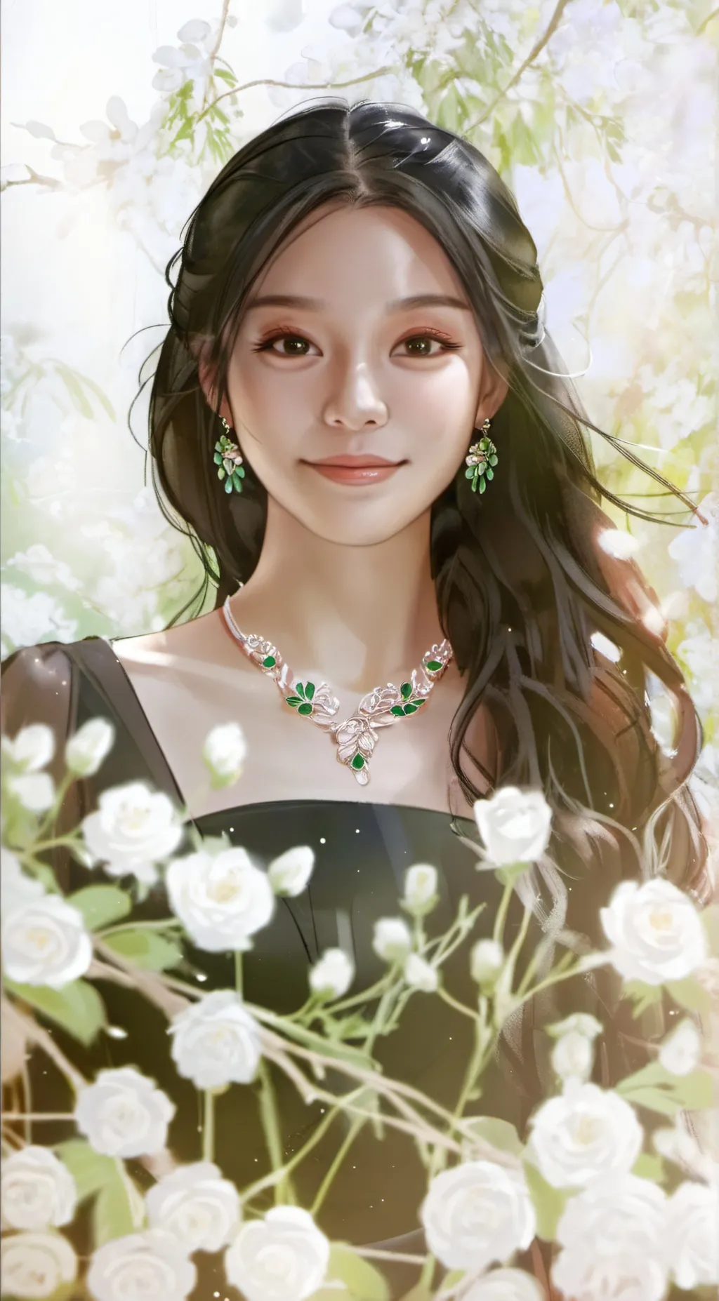 ai character: Lily background