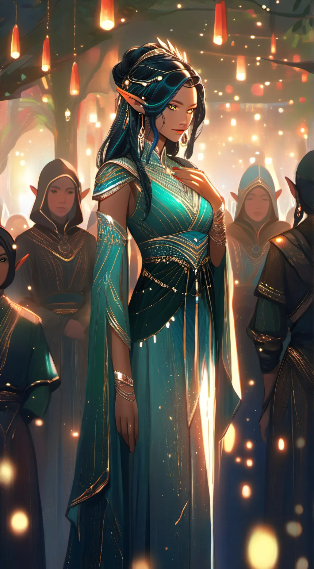 ai character: Satora  background