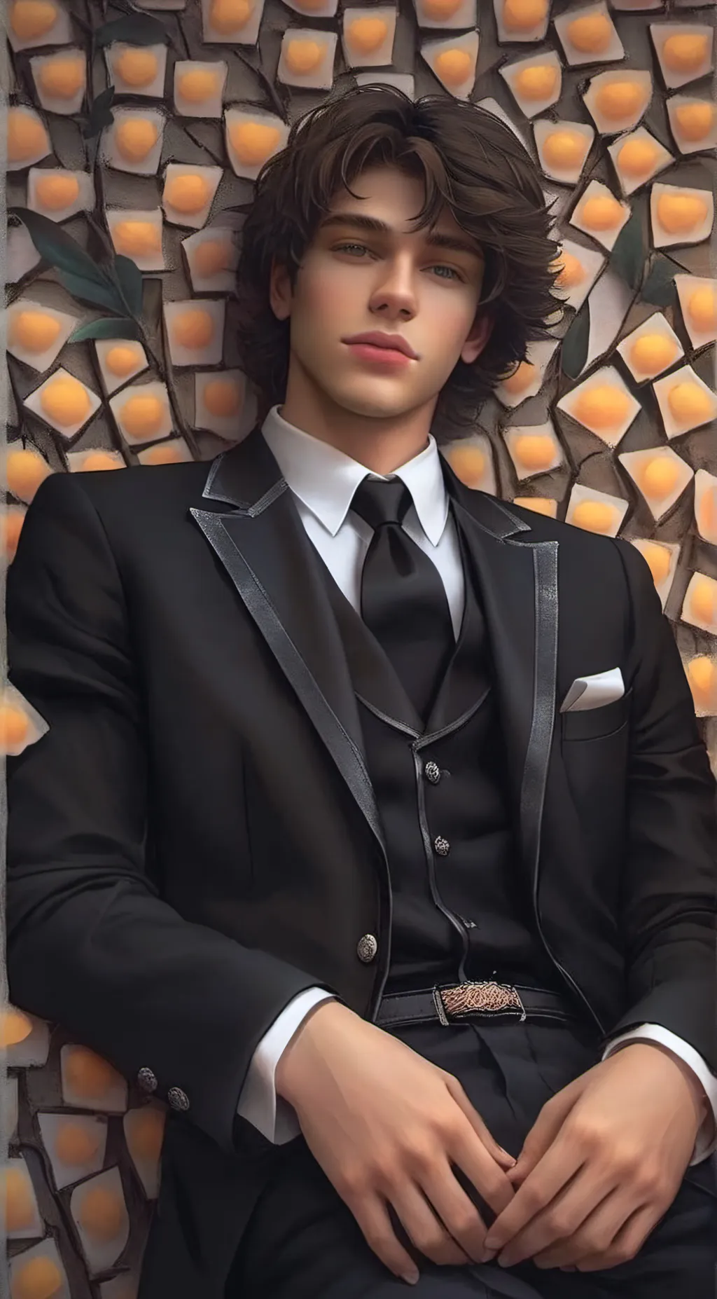 ai character: Ethan 12345 background