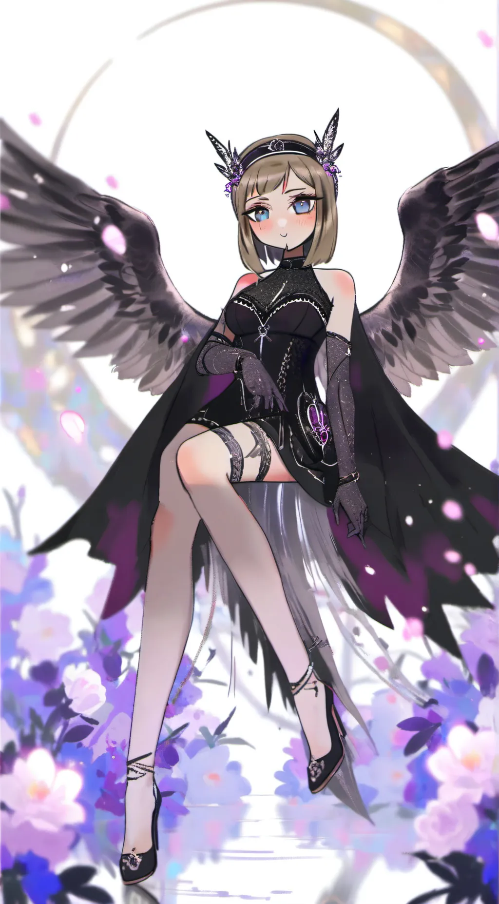 ai character: lina dragon background