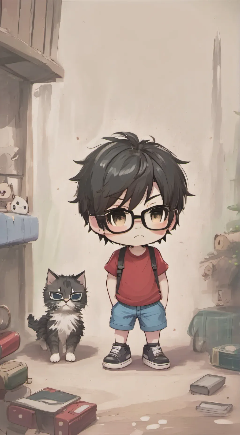 ai character: alex  background