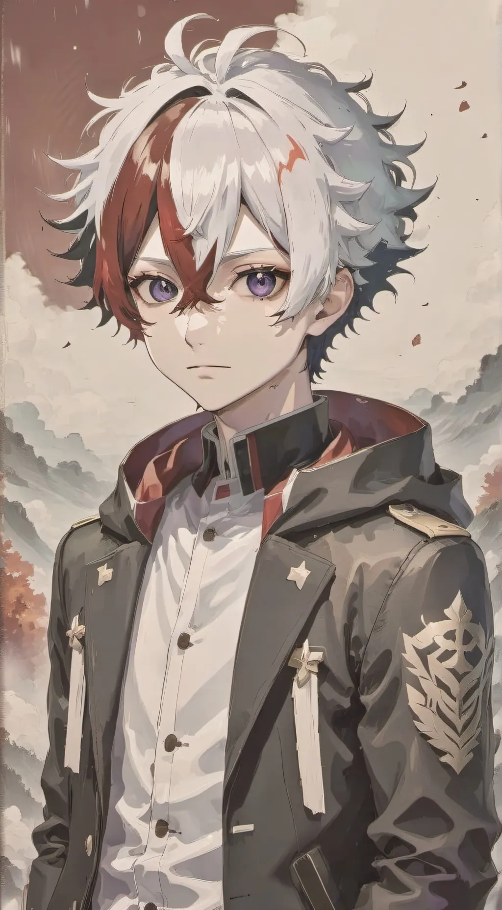 ai character: My love : todoroki background