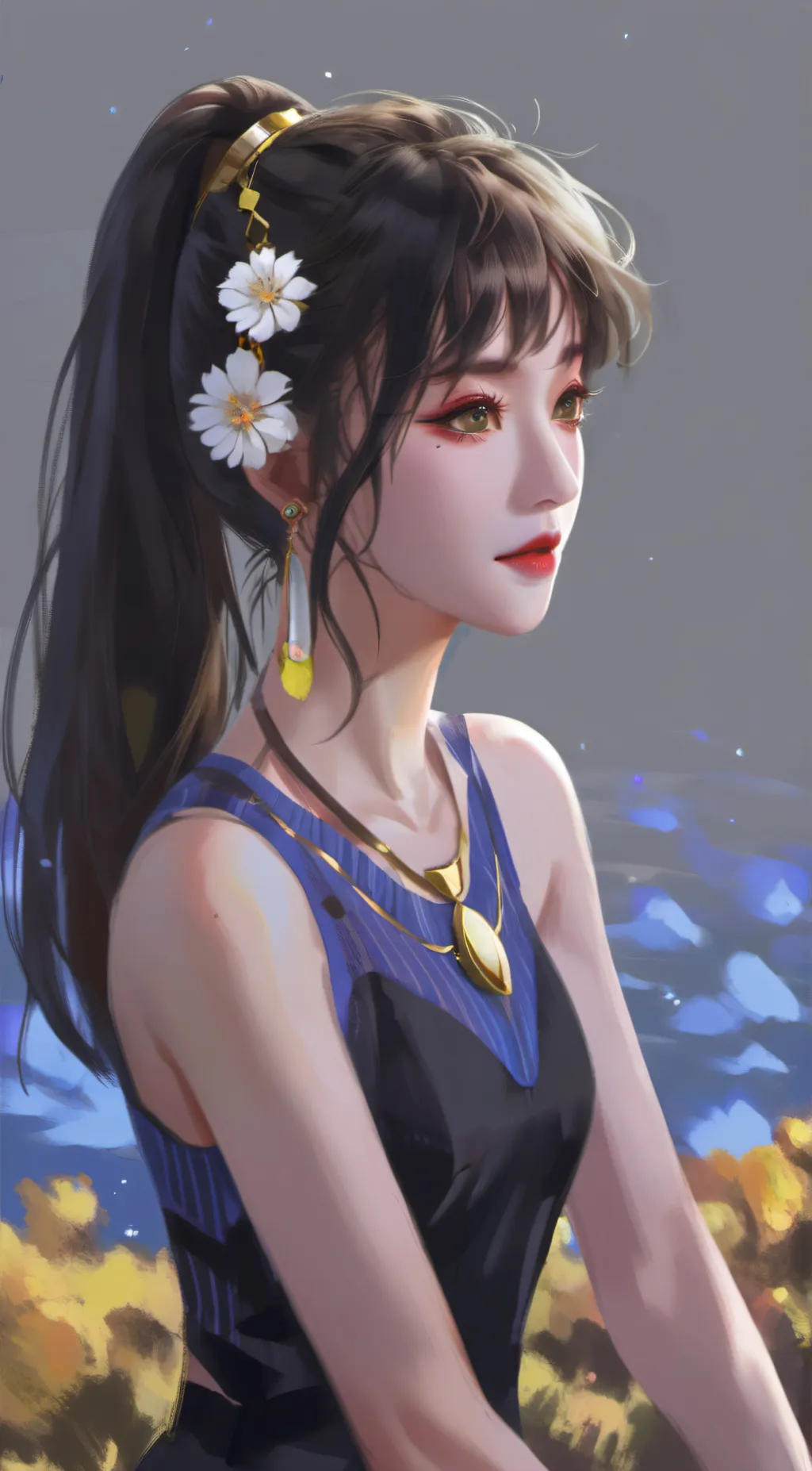 ai character: neveda background