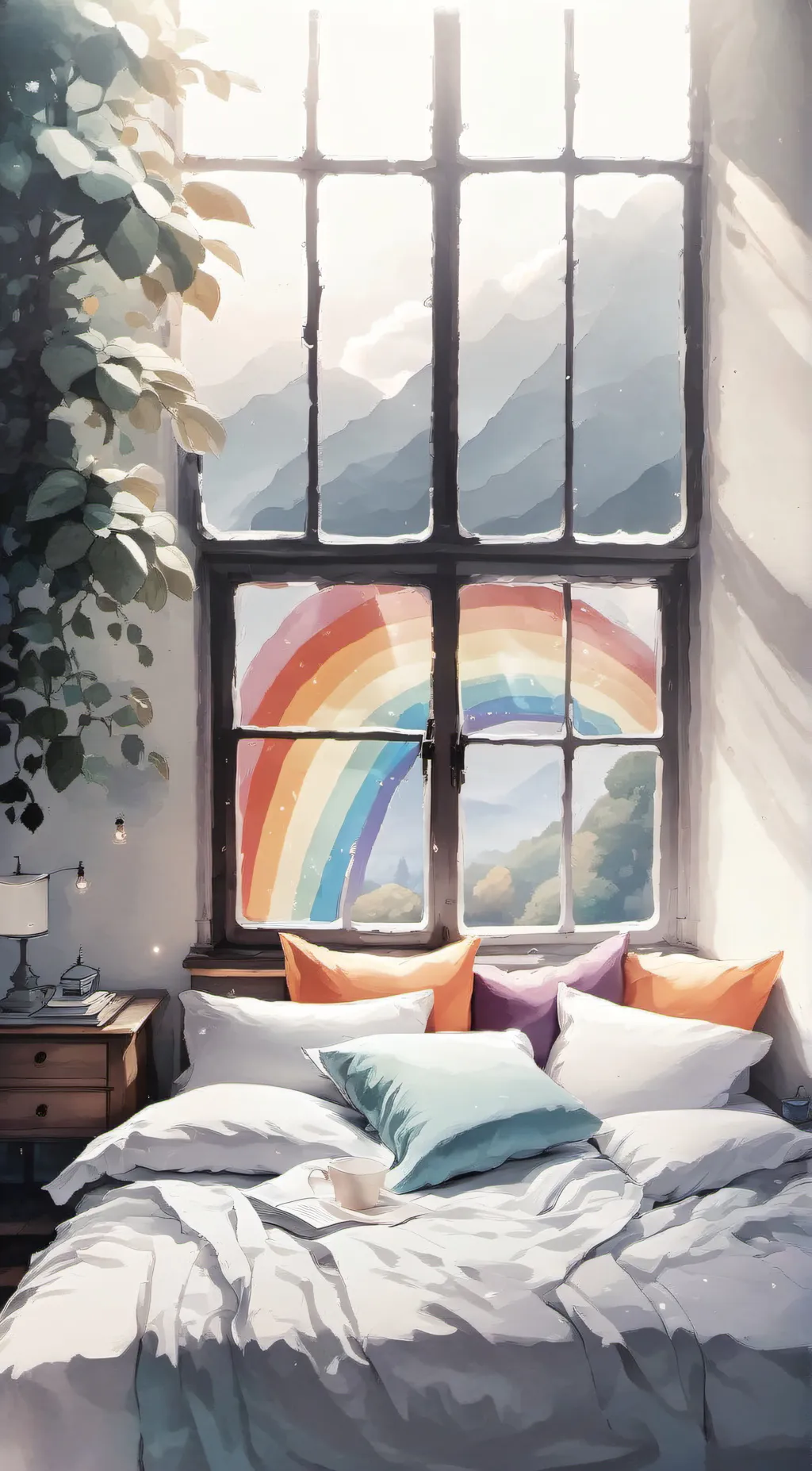 ai character: craftycat oc! background