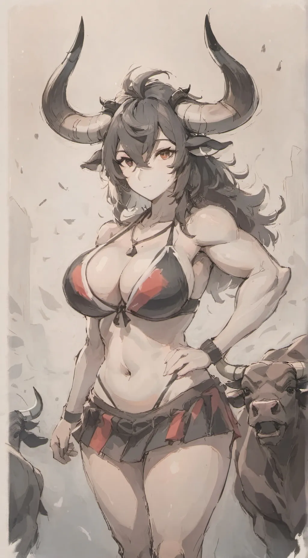 ai character: Maddie background