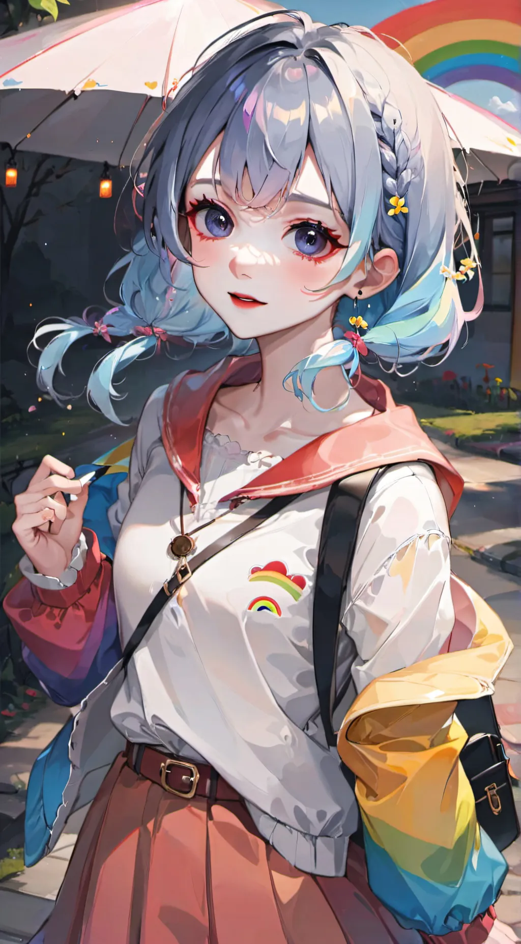 ai character: Crafty corn background