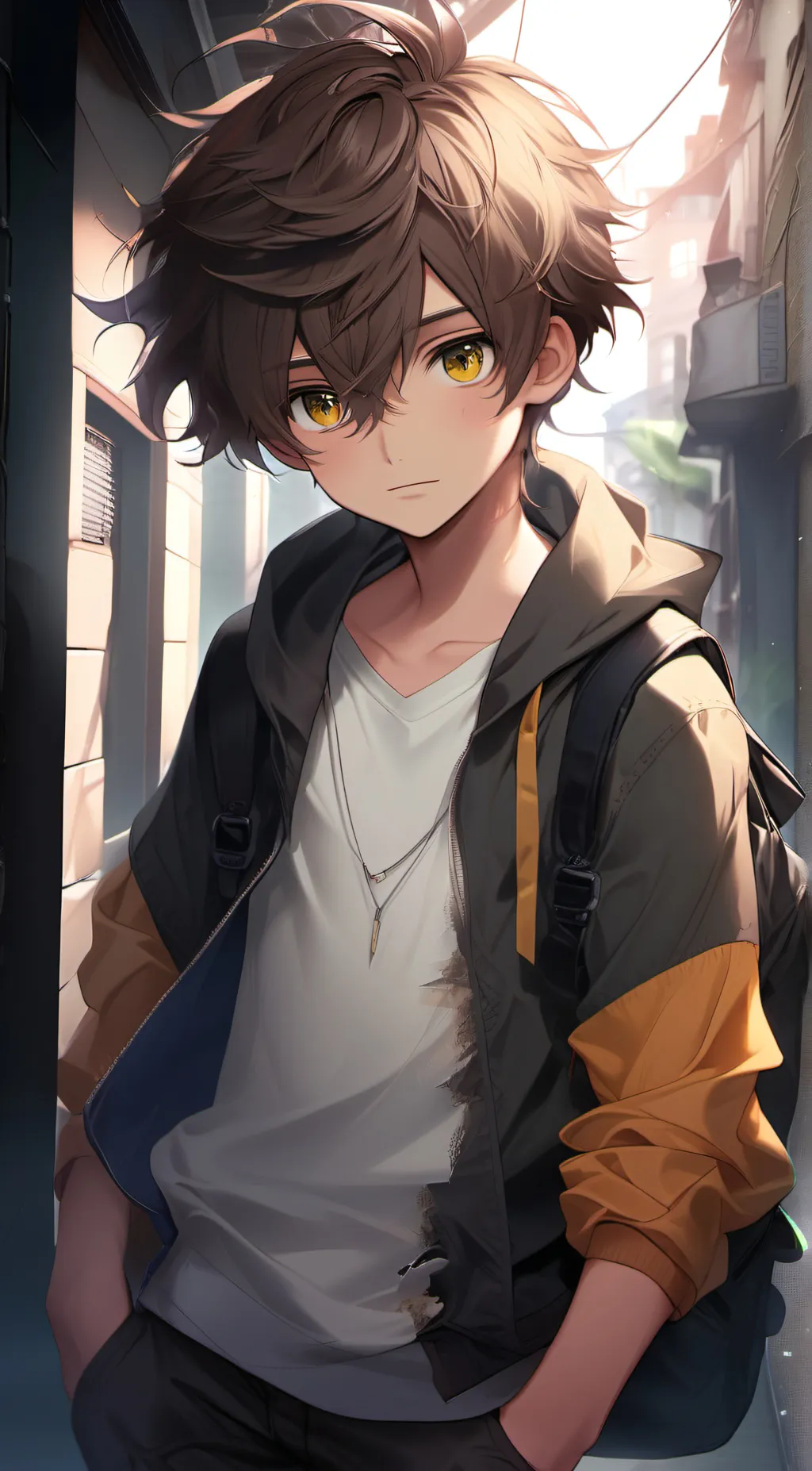 ai character: Camron(Cam) background