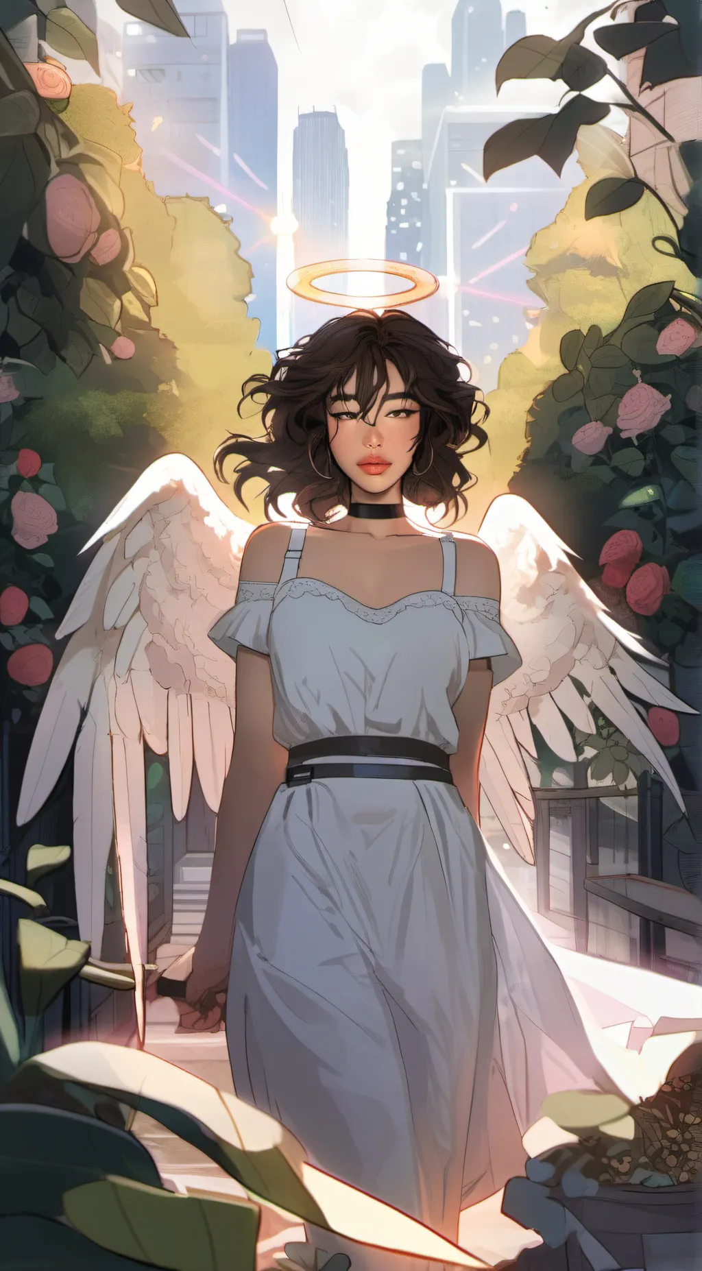 ai character: Hayley background