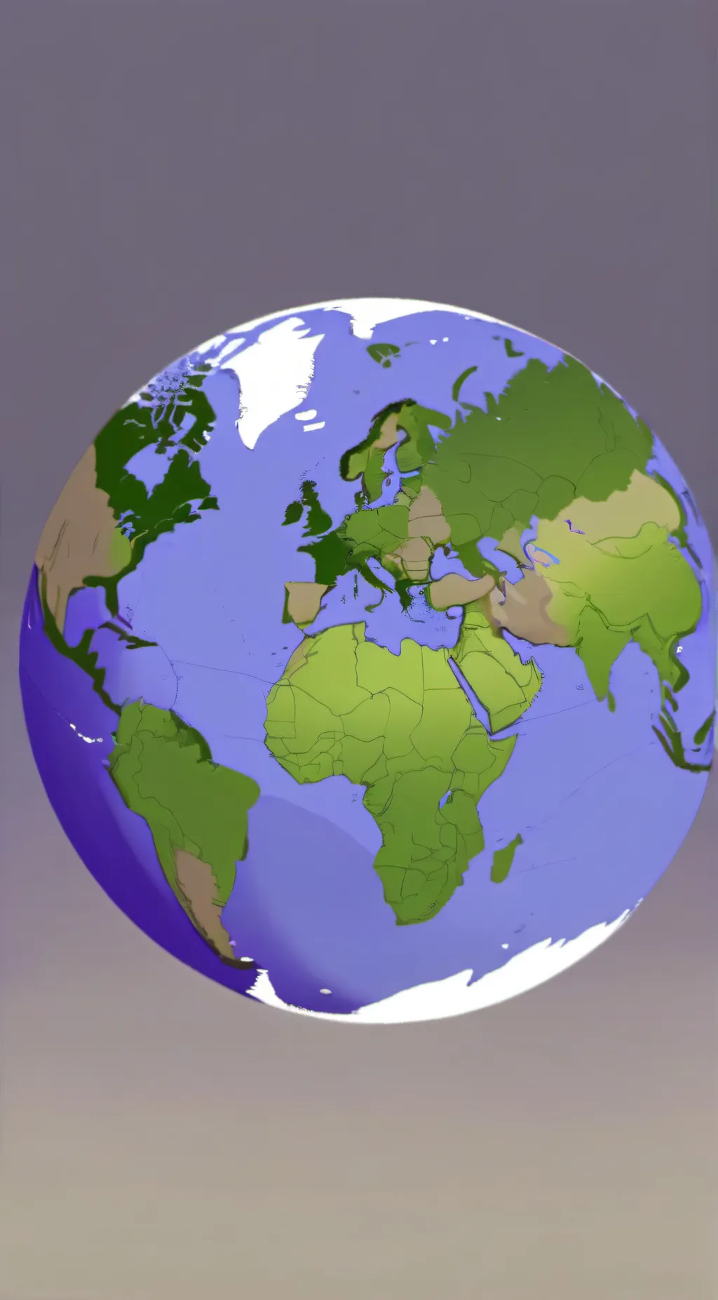 ai character: Earth  background