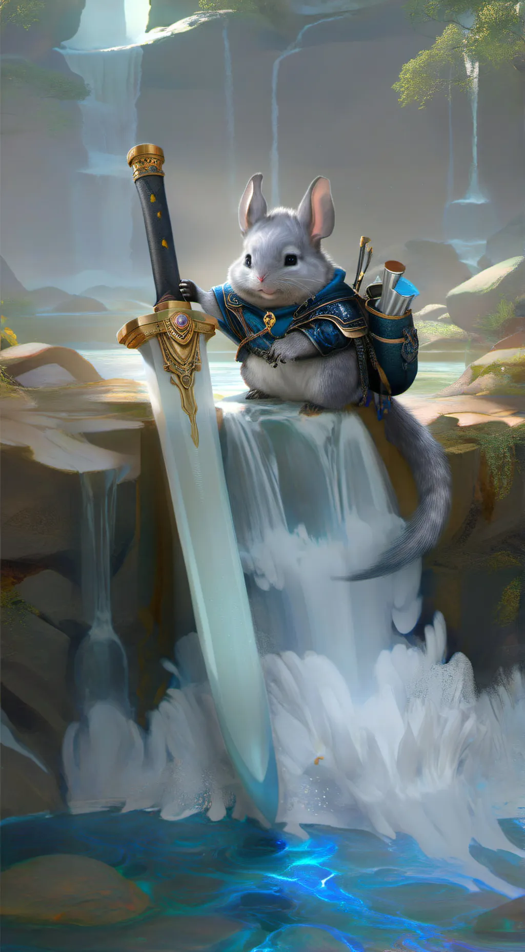 ai character: Chip background