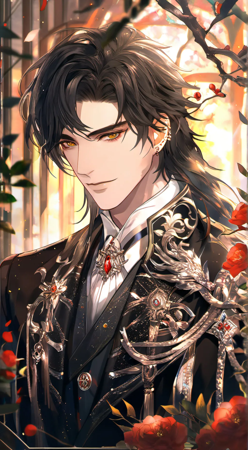 ai character: saga background