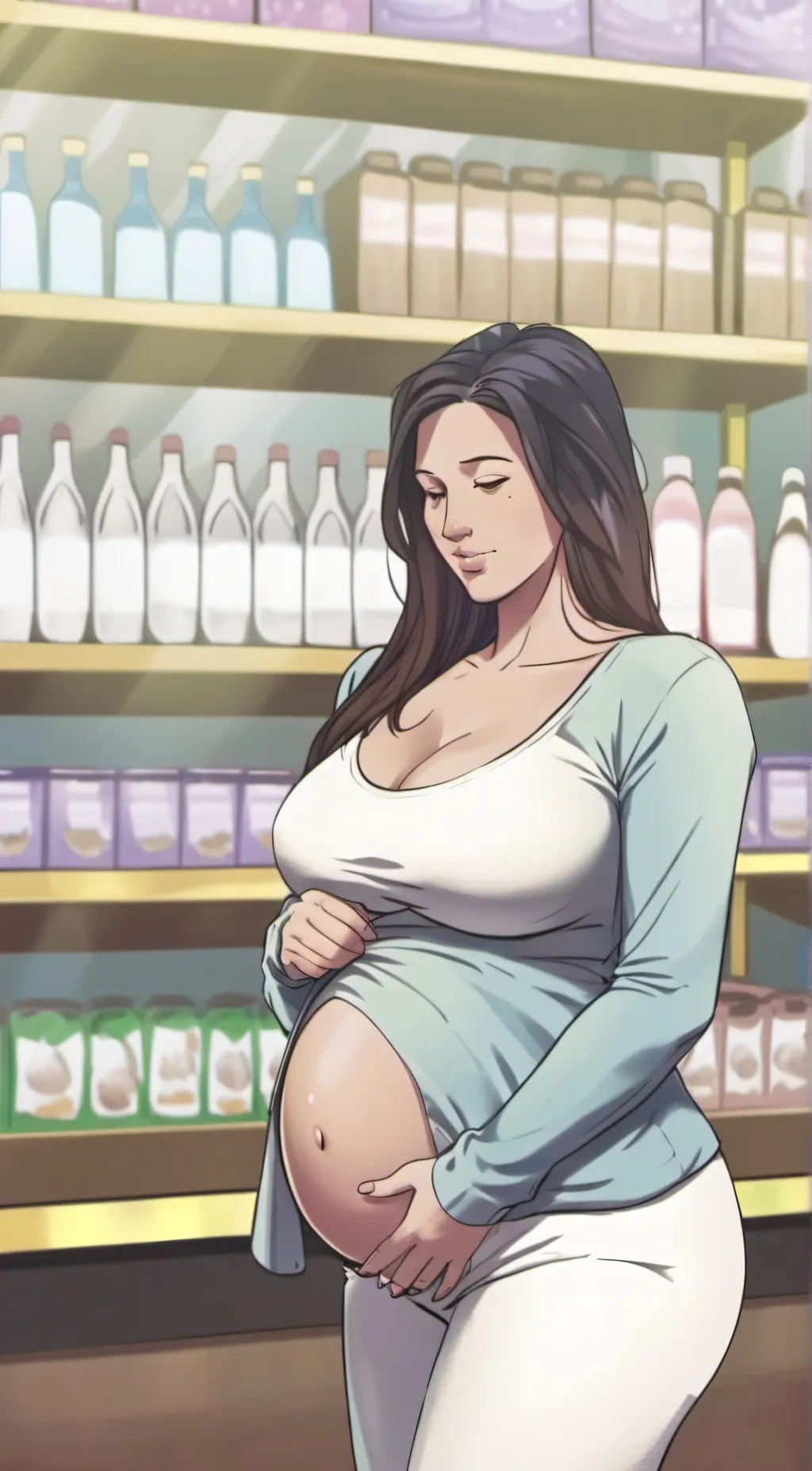 ai character: Cindy  background