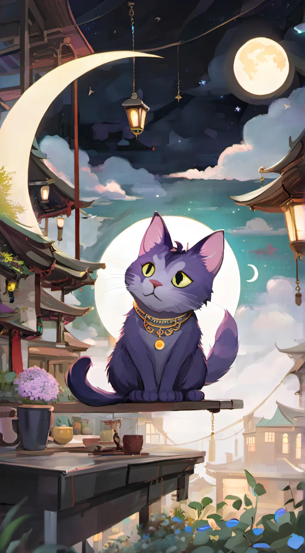 ai character: Catnap background