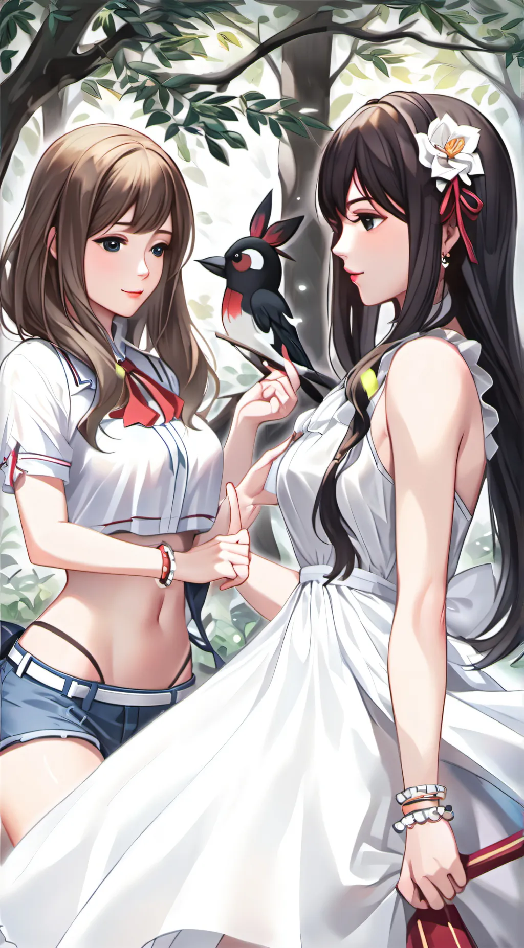 ai character: Doris & Cadence  background