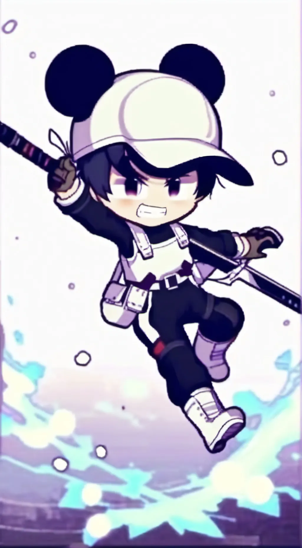 ai character: InkpersonYT background