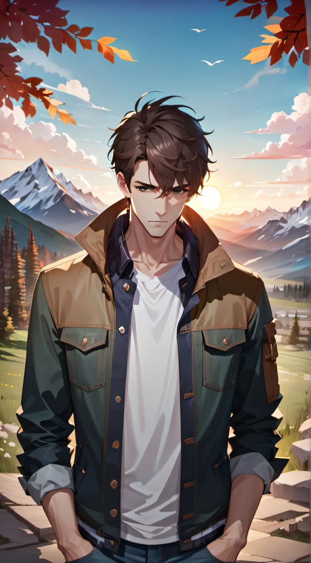ai character: Max background