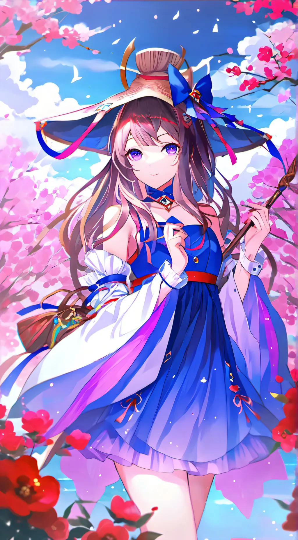 ai character: Eden Saturn background