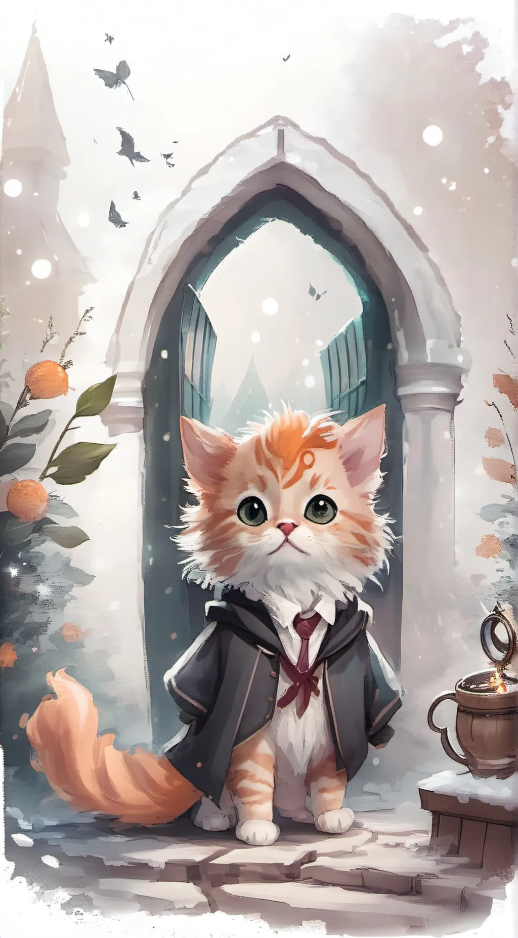 ai character: Hairy background