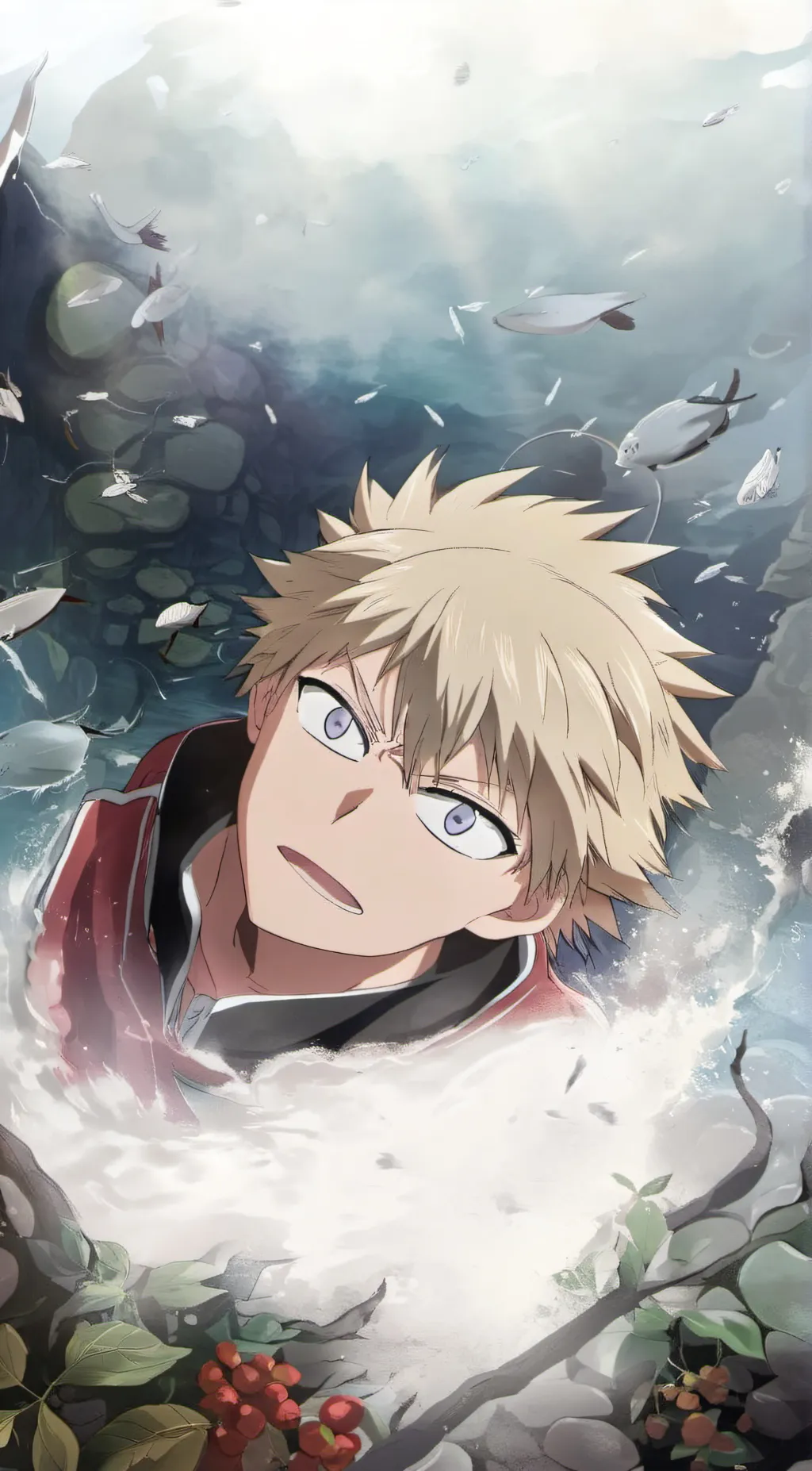 ai character: Bakugou background
