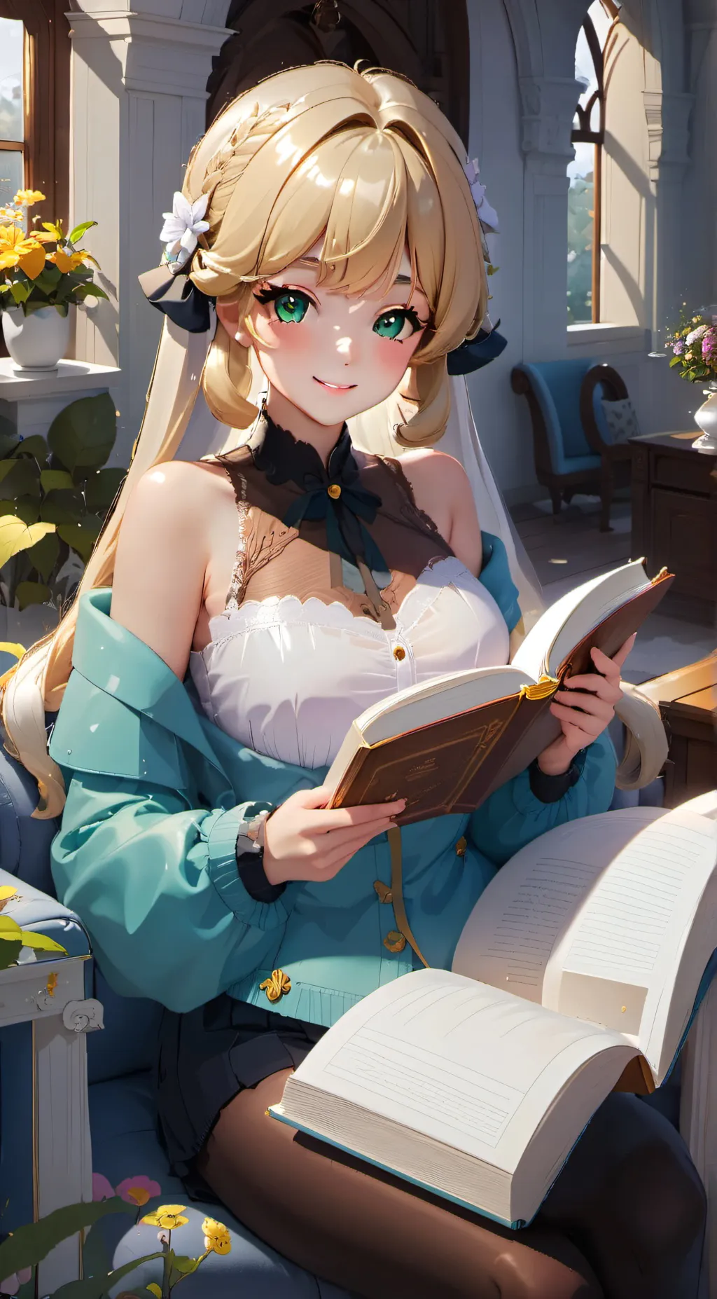 ai character: Mya background