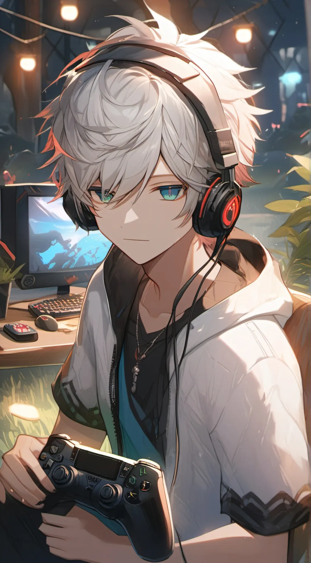 ai character: Jacob  background