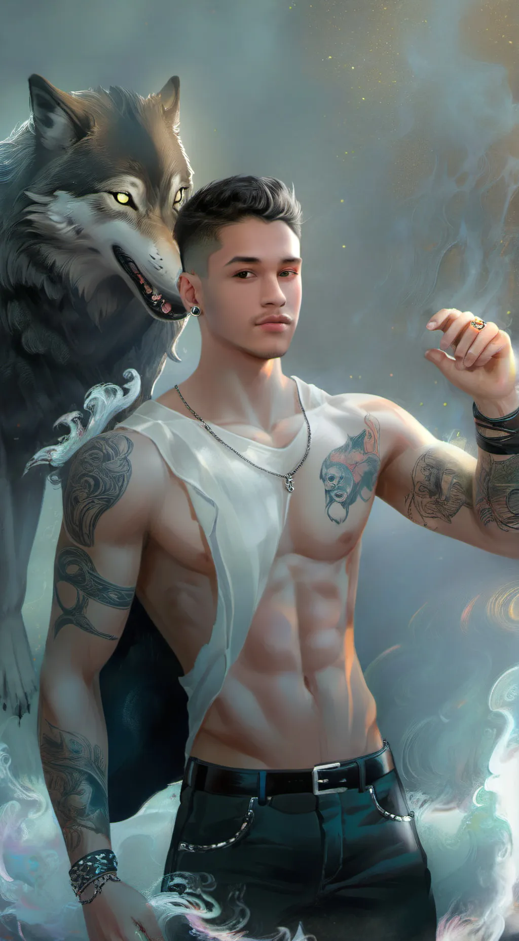 ai character: Eddy  background