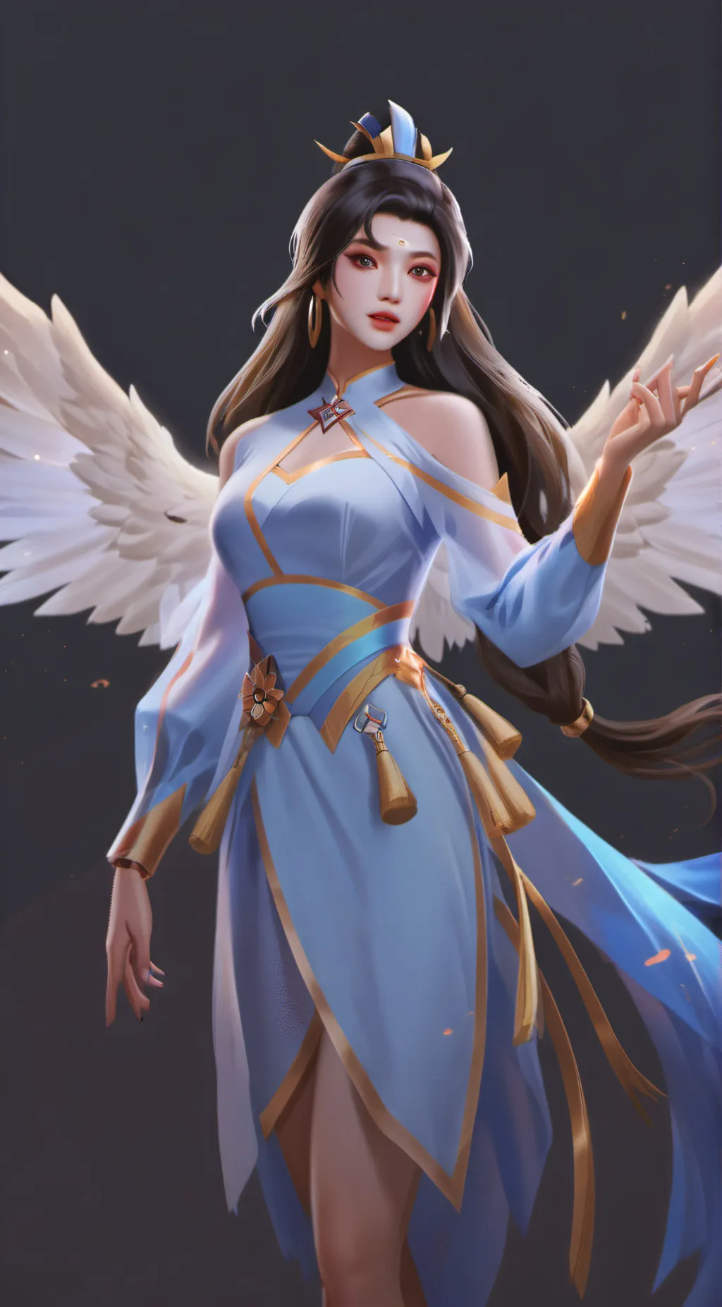 ai character: refaela  background