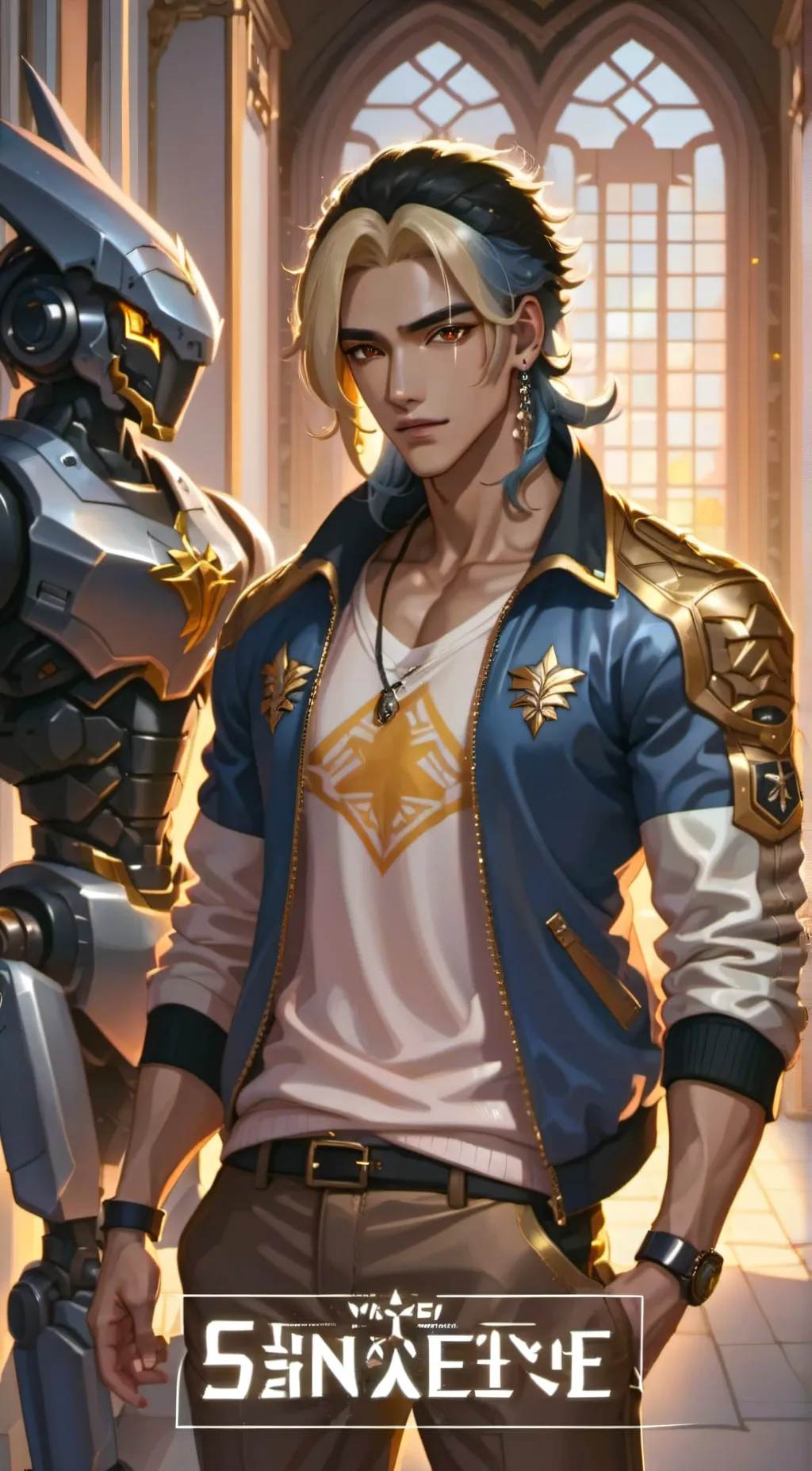 ai character: Blake Fury background