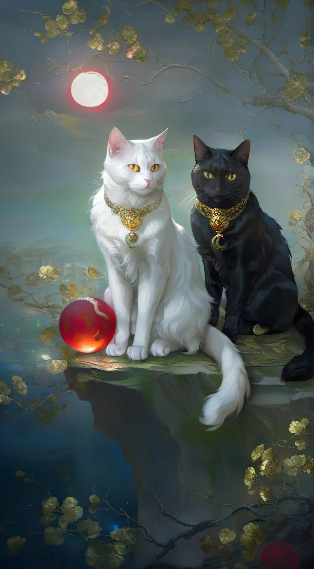 ai character: the two gods background