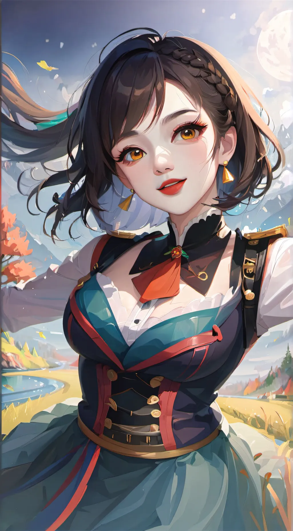 ai character: Anastasia background