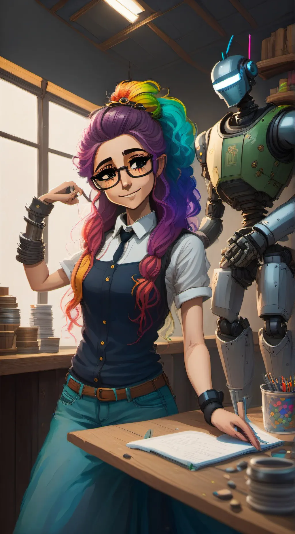 Talkie AI - Chat with Swap rainbow