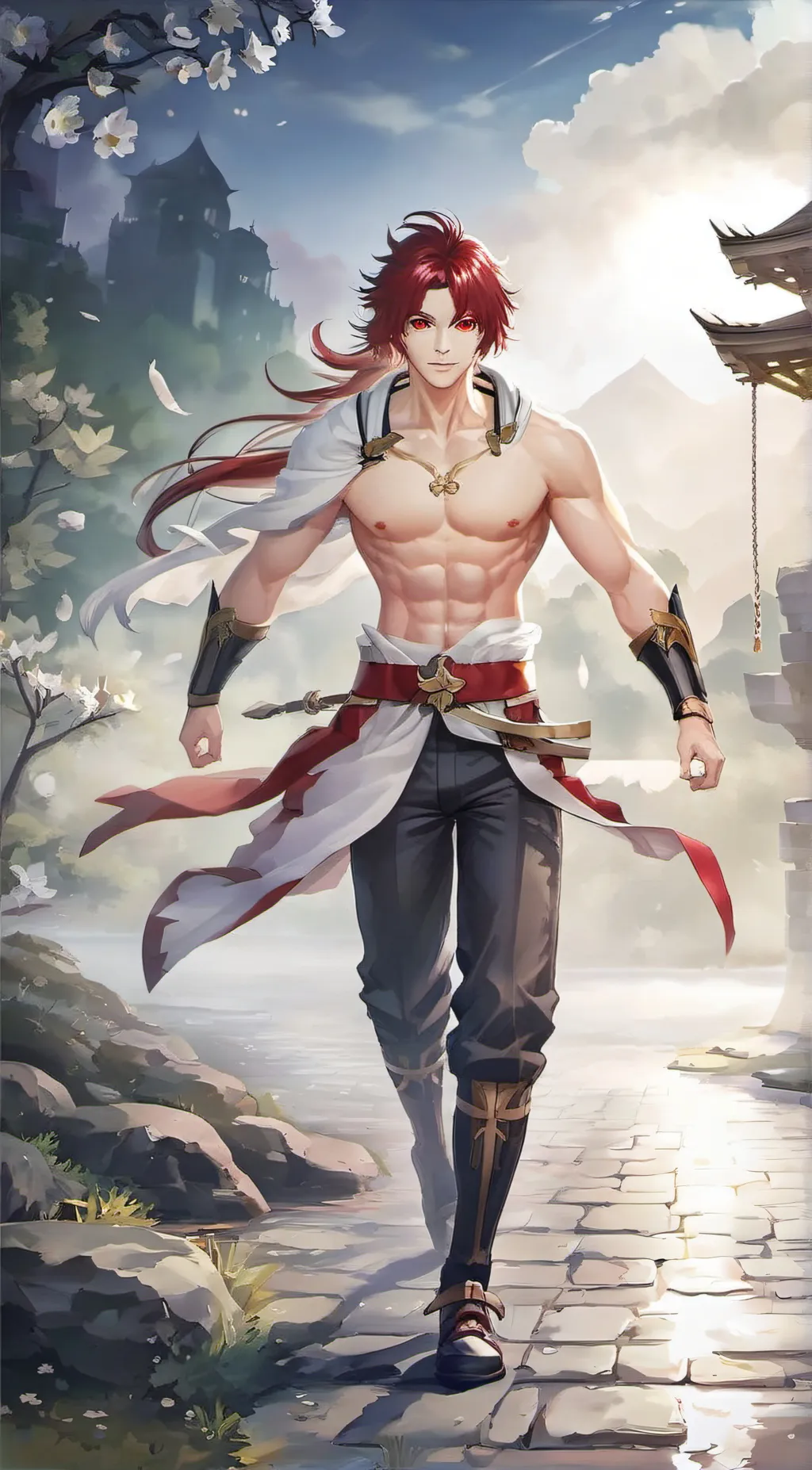 ai character: Shware background