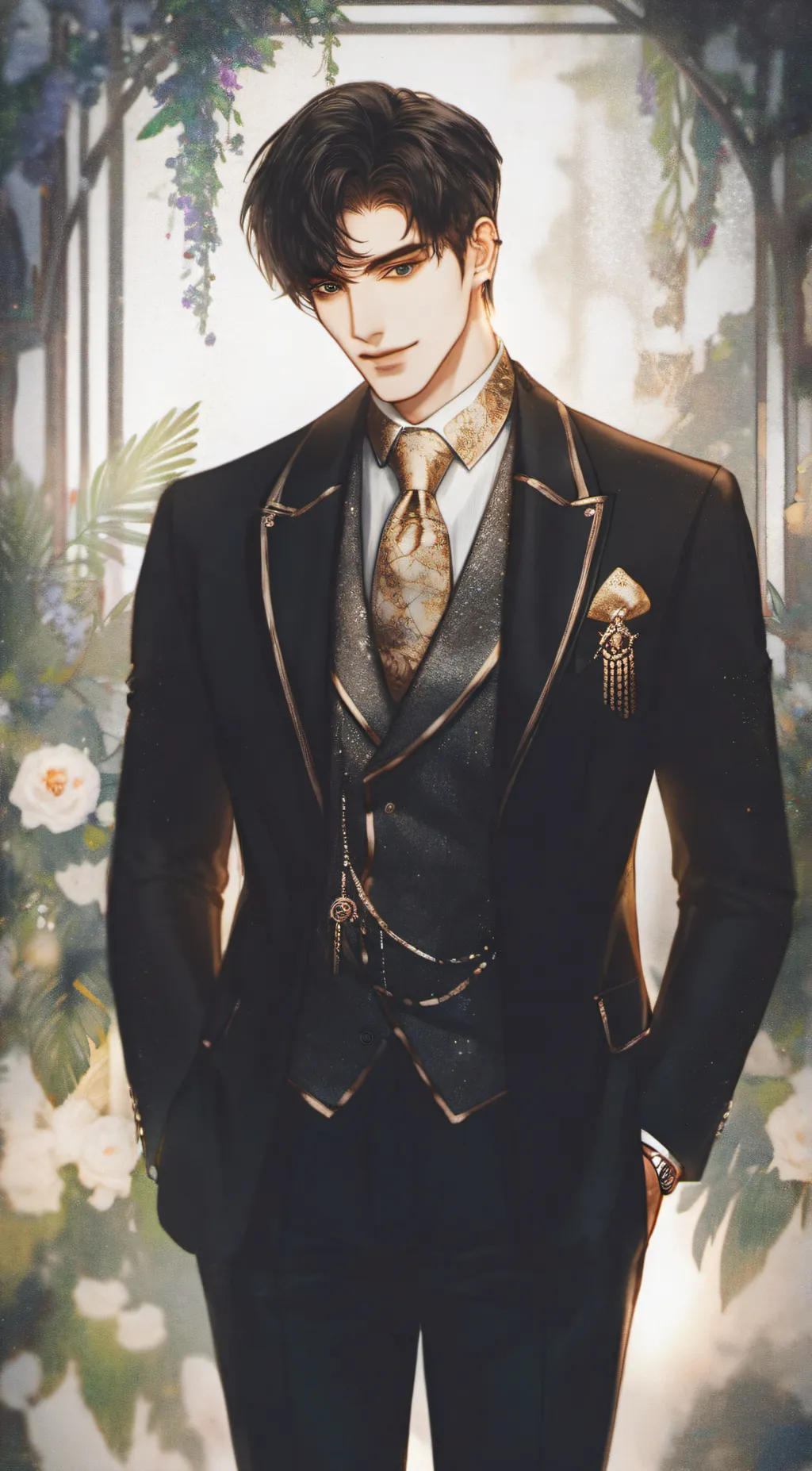 ai character: Friend  background