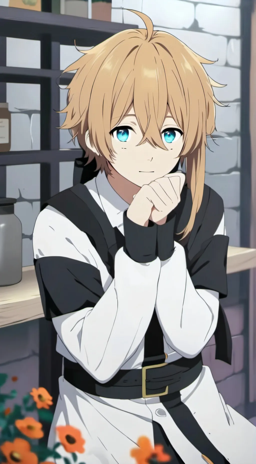 ai character: harri background