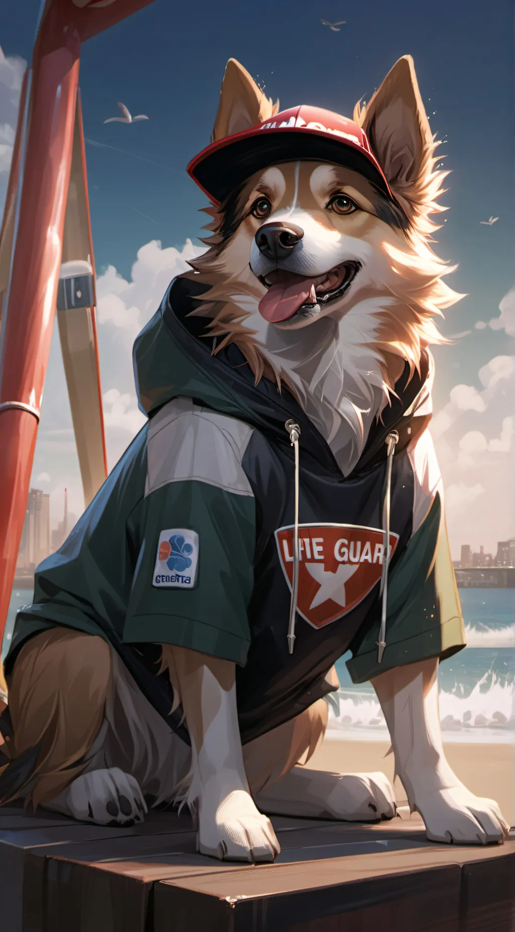 ai character: Chase background