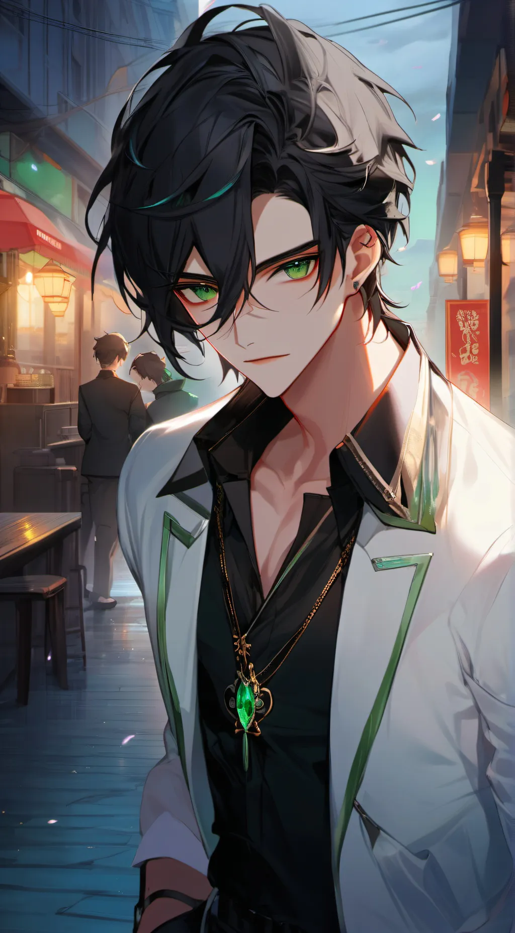 ai character: Damon background