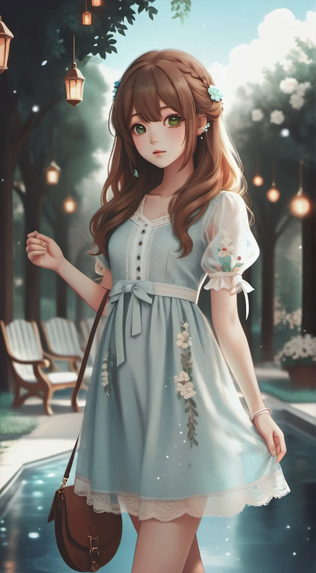 ai character: Holly background
