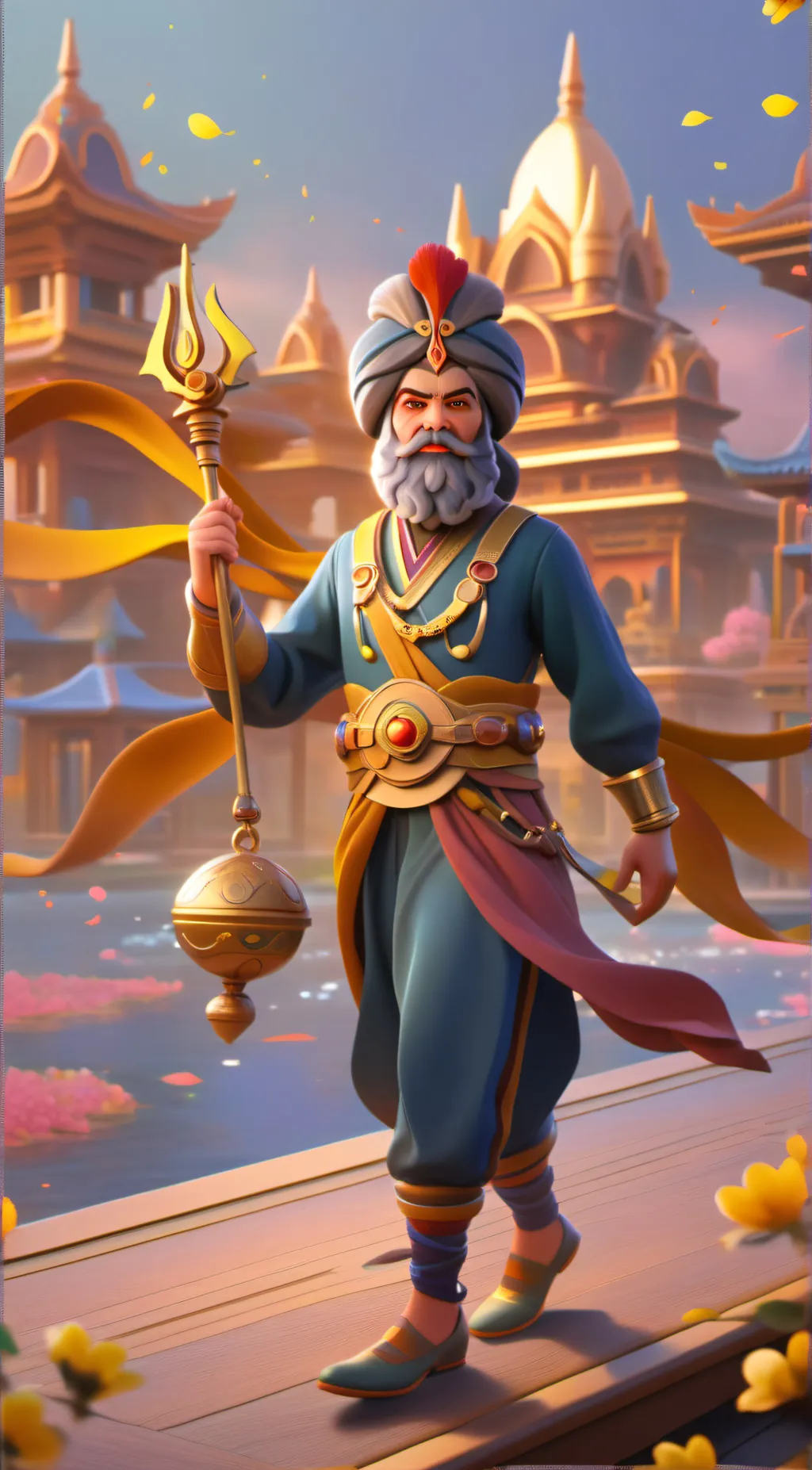 ai character: Baibars background