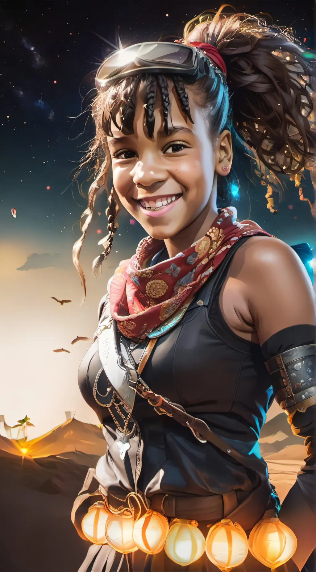 ai character: Amina background