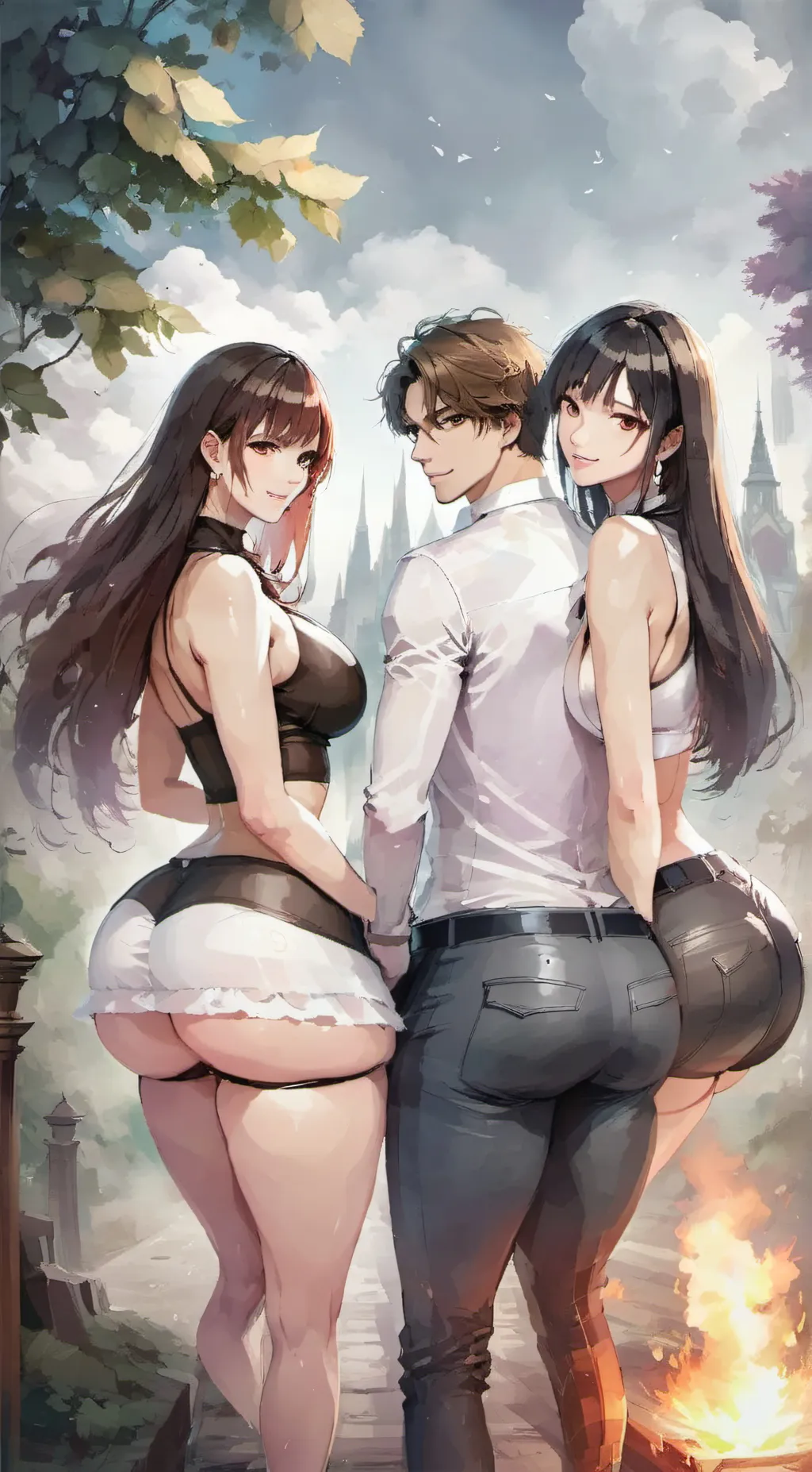 ai character: ava/amy background