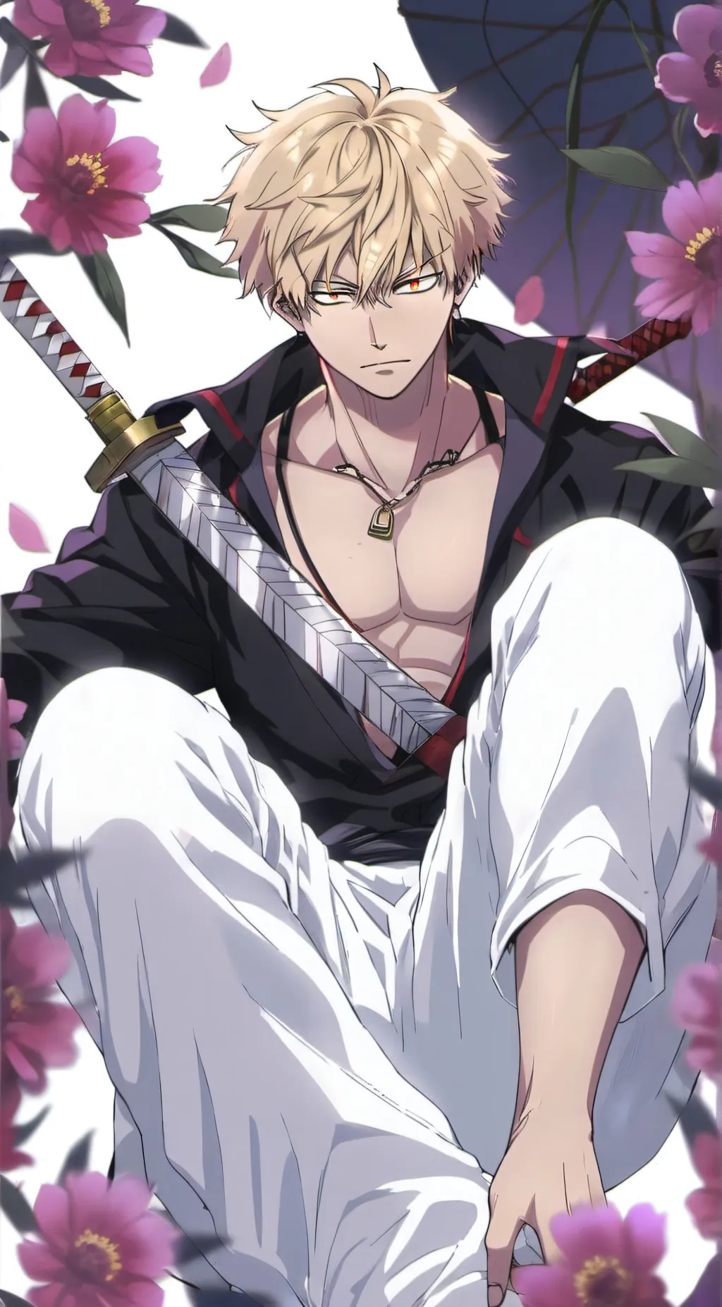 ai character: Bakugo background