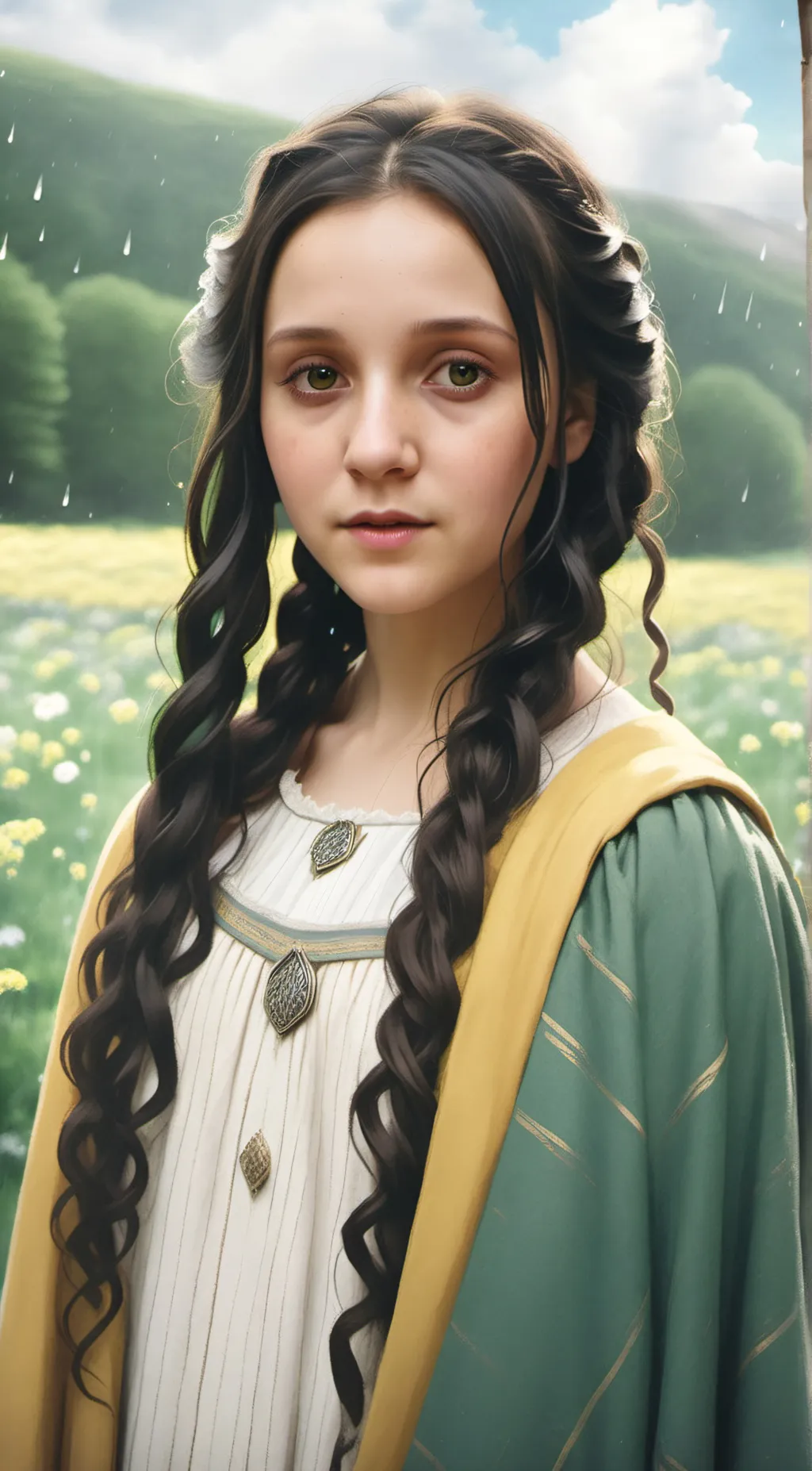 ai character: Ali riddell  background